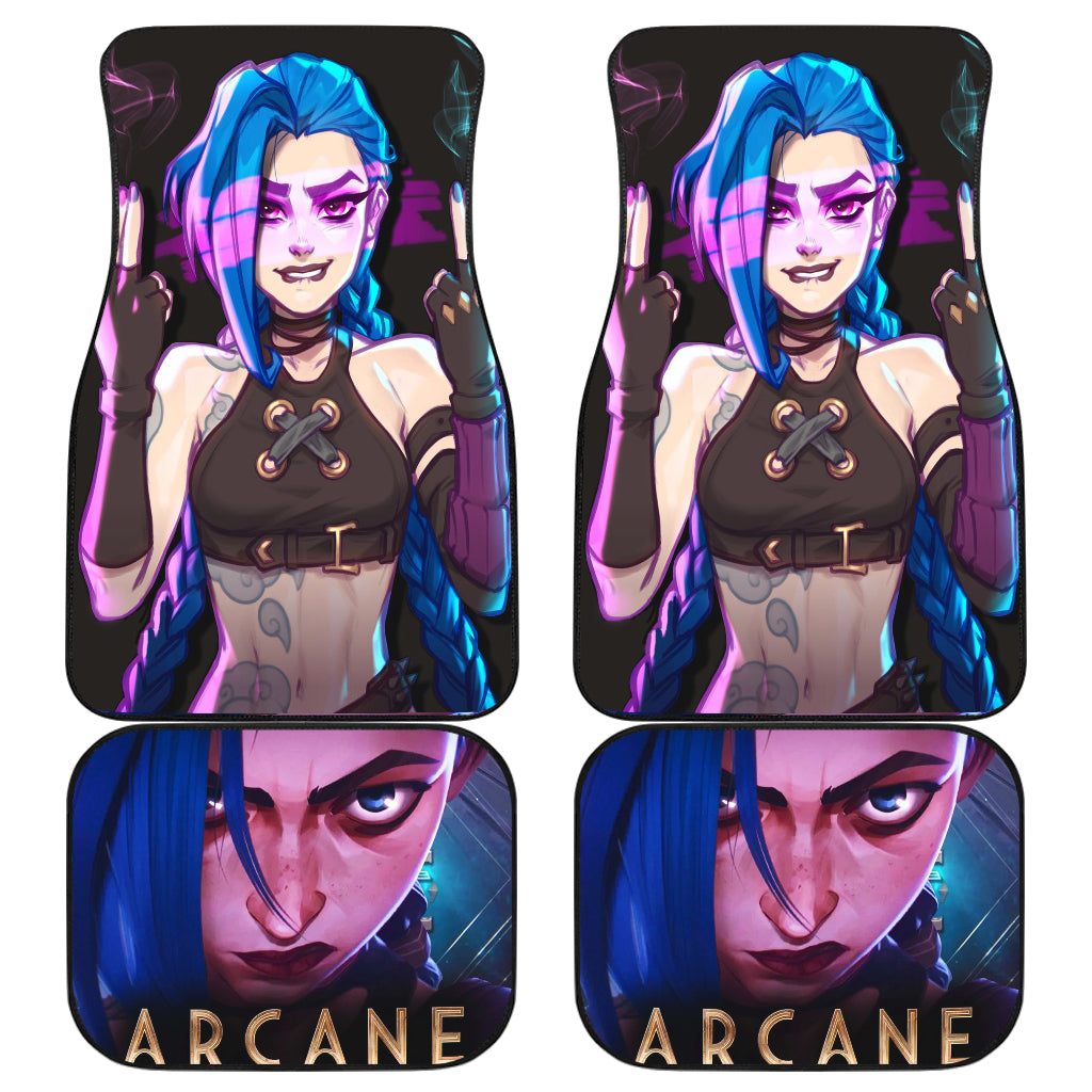 Arcane Jinx Car Floor Mats - Durable and Stylish Auto Accessories