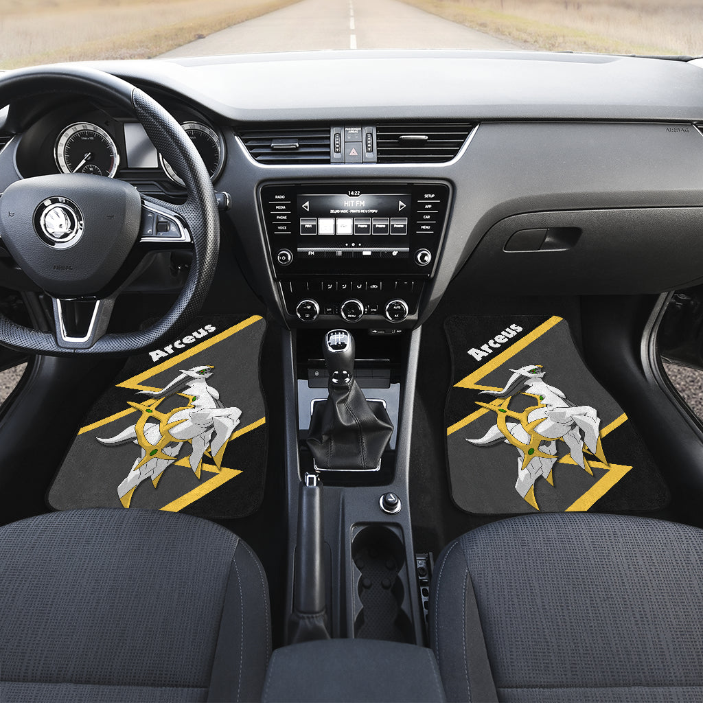 Arceus Pokemon Car Accessories - Floor Mats for Vehicle Interior