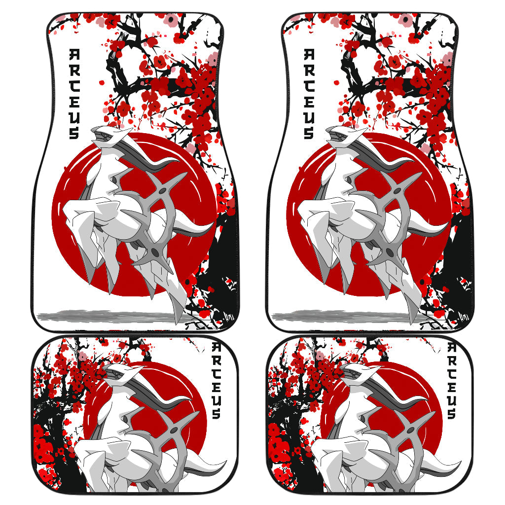 Arceus Pokemon Japan Floor Mats for Cars Arceus Pokemon