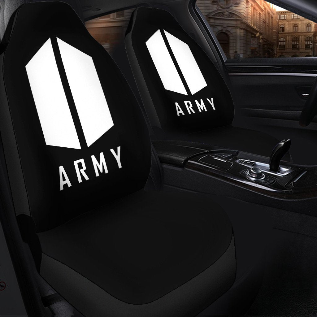 Custom Army BTS Car Seat Covers – Premium Decor & Protector