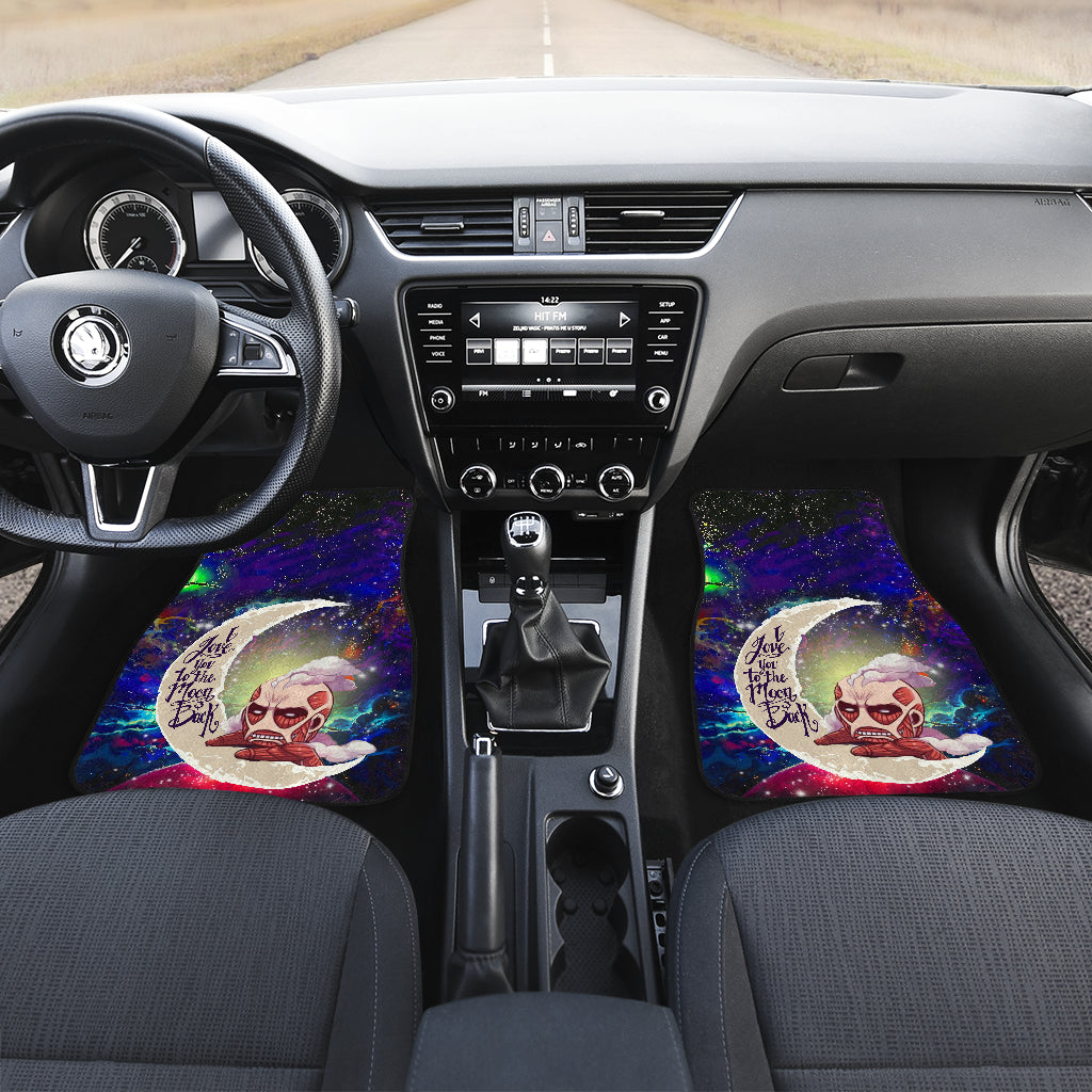 Attack On Titan Galaxy Love You To The Moon Car Mats