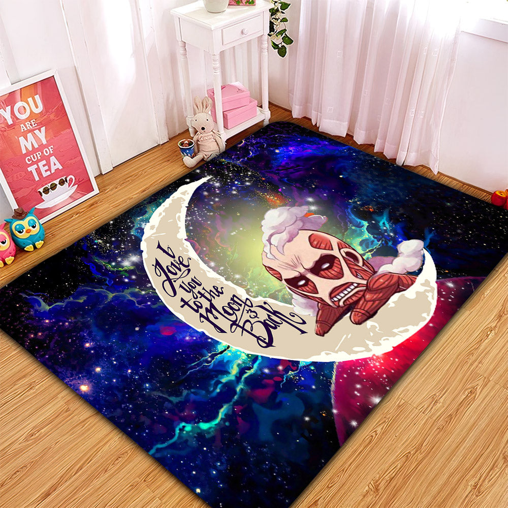 Attack on Titan Galaxy Carpet Rug for Home Room Decor