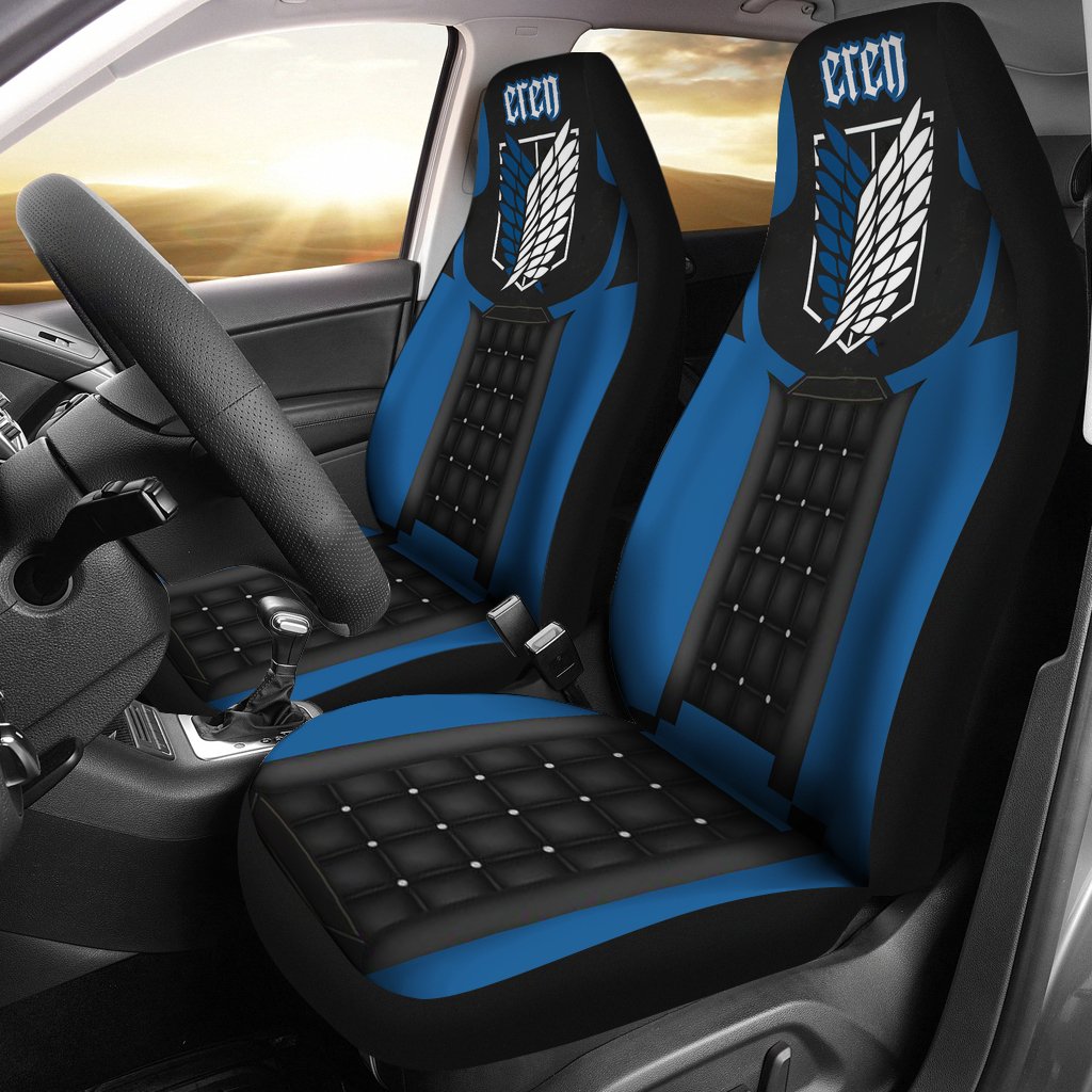 Attack On Titan Custom Car Seat Covers Premium Decor Protectors