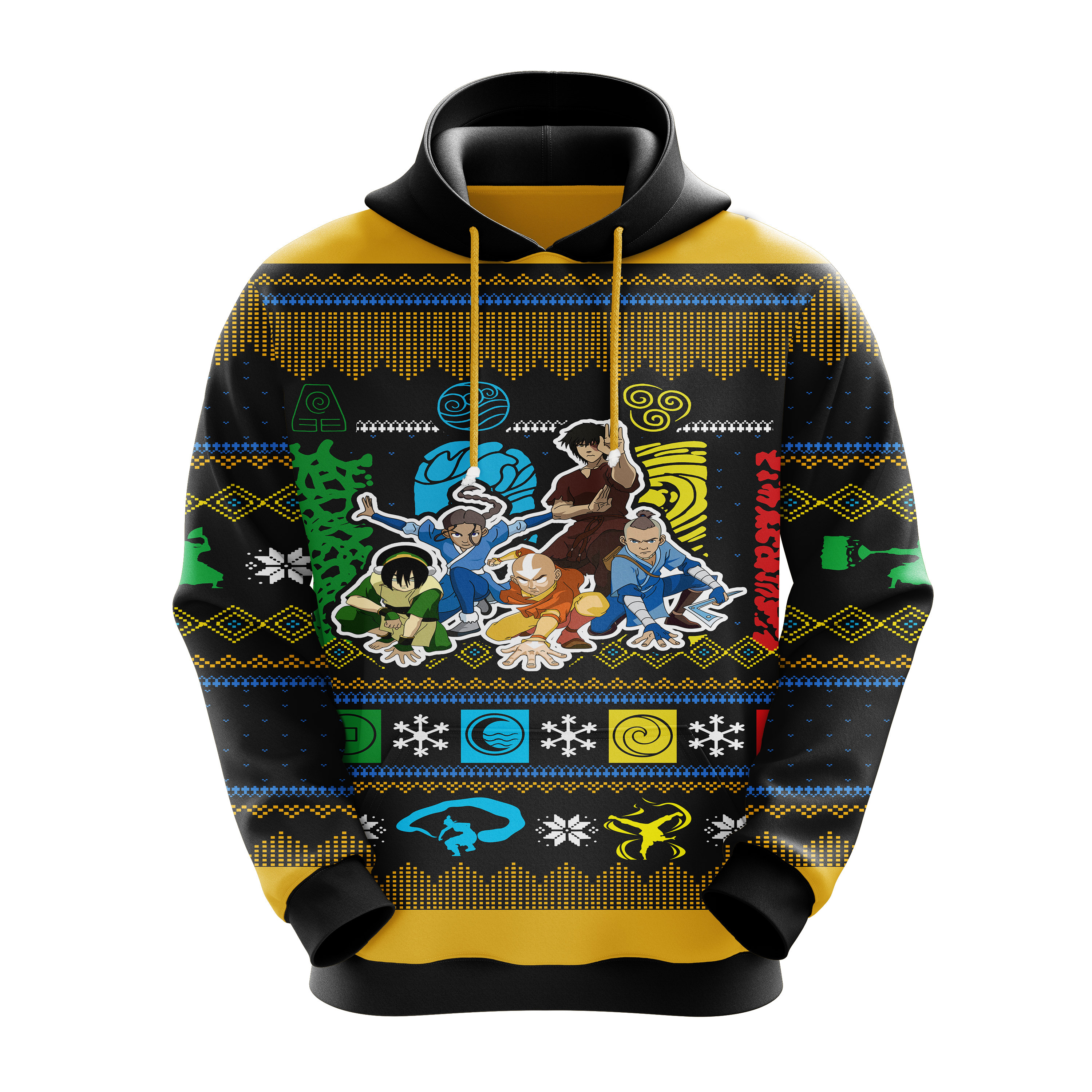 Avatar The Last Airbender Christmas Gift Hoodie - Perfect Holiday Gift