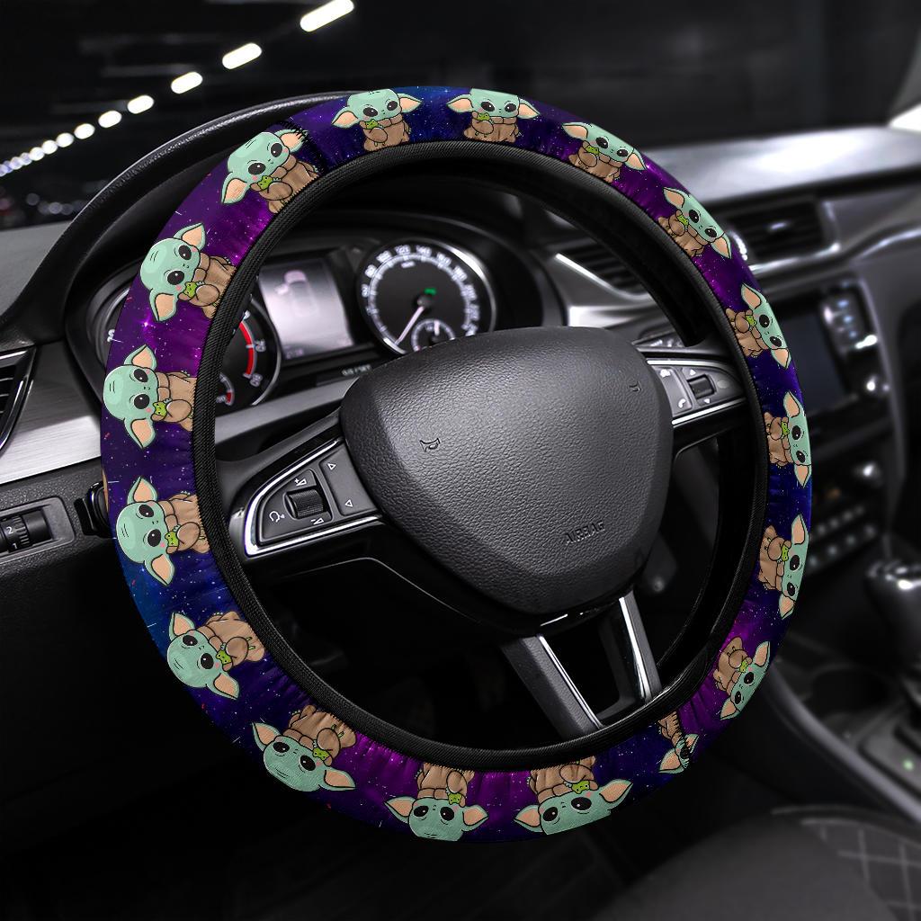 Baby Yoda Steering Wheel Cover for 2022 Space Car 7212