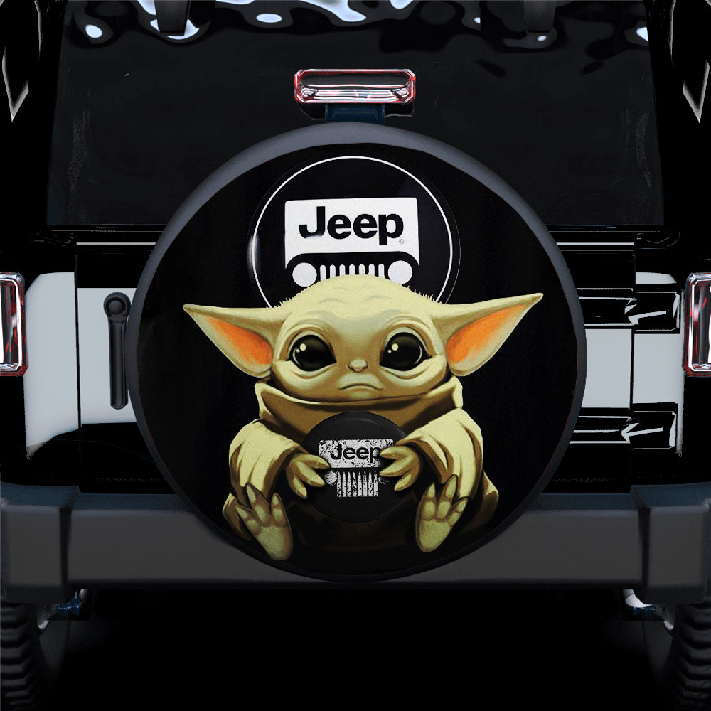 Baby Yoda Spare Tire Cover for Jeep - Perfect Gift for Campers