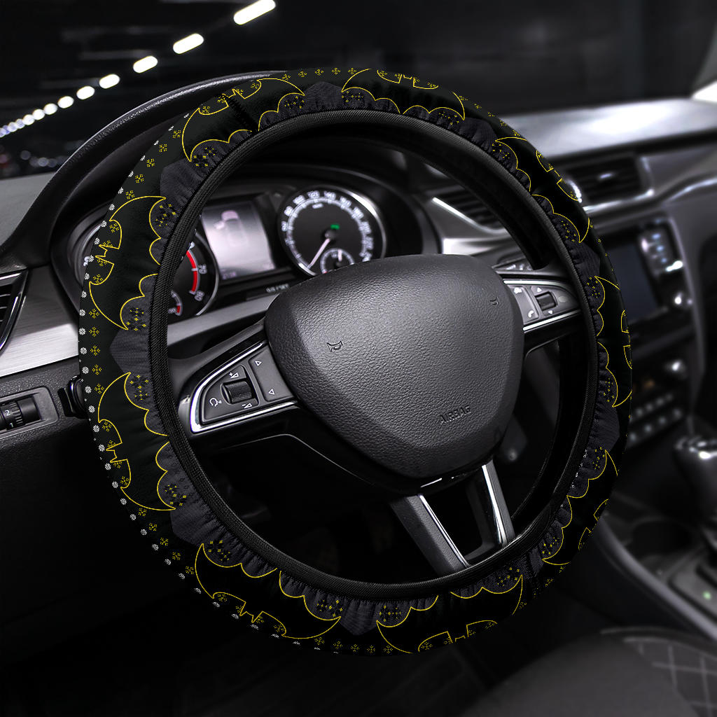 Batman Christmas Premium Custom Steering Wheel Cover for Cars