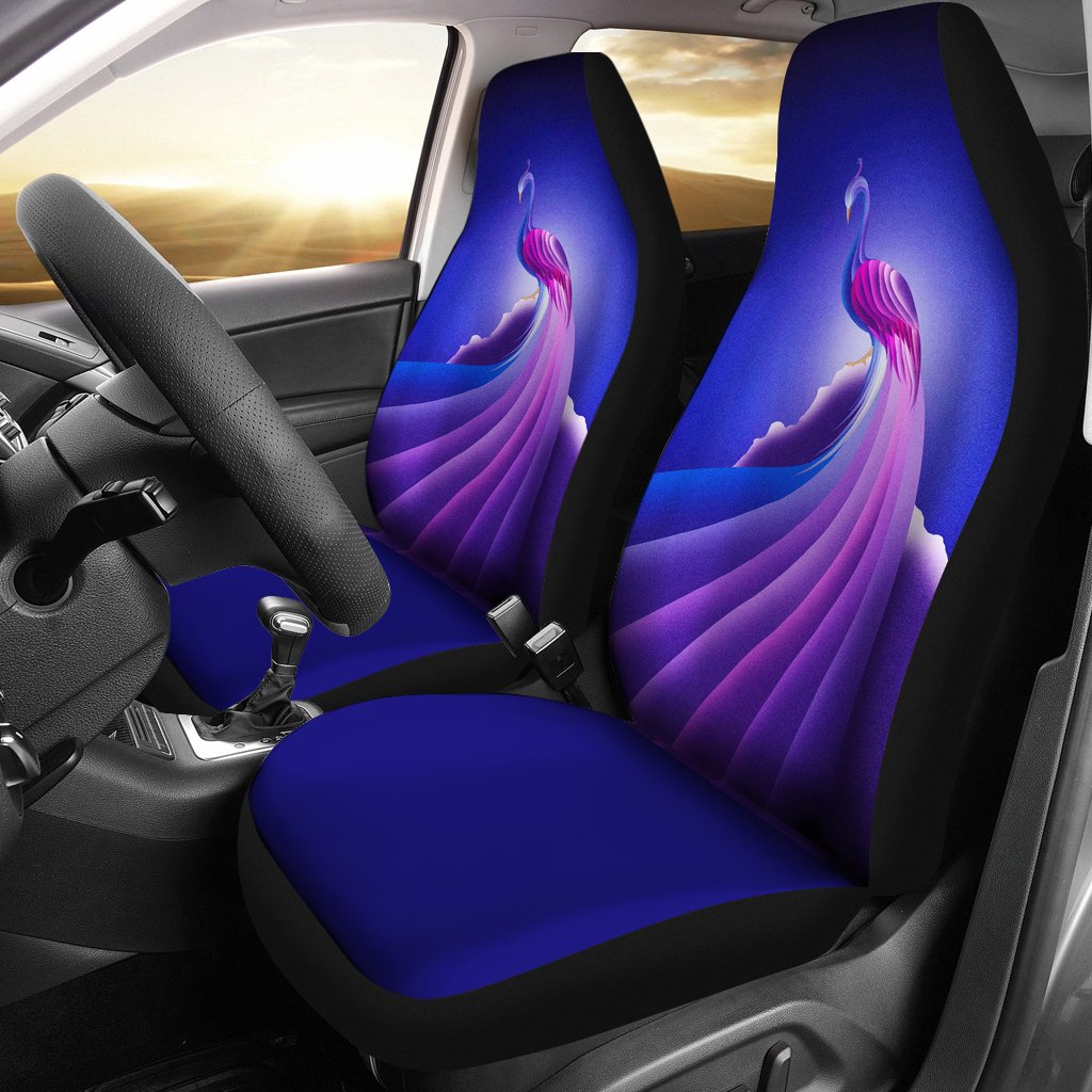 Premium Custom Peacock Car Seat Covers Decor Protector