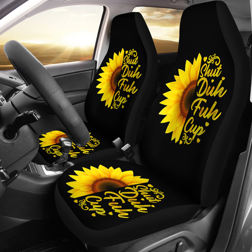 Sunflower Premium Custom Car Seat Covers Decor and Protector