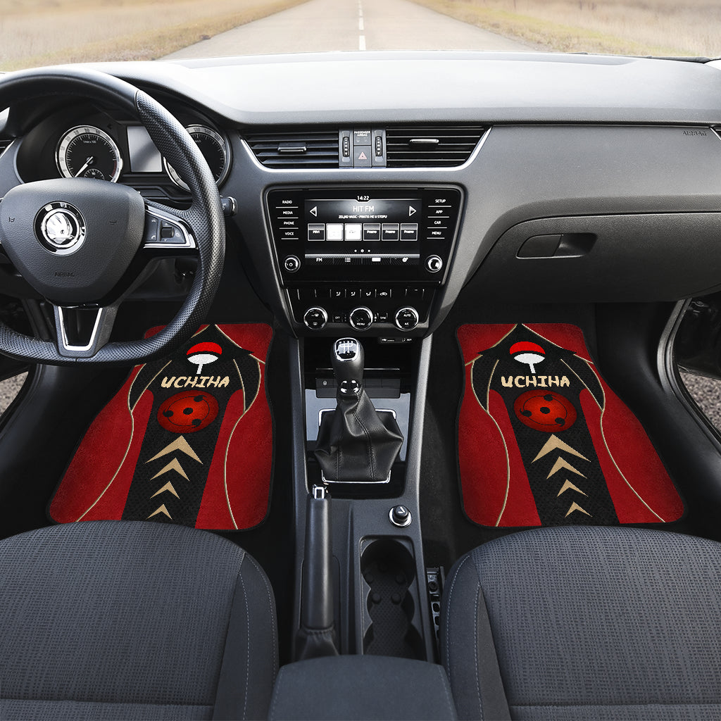 Uchiha Clan Sharingan Car Floor Mats - Marine Style Accessories