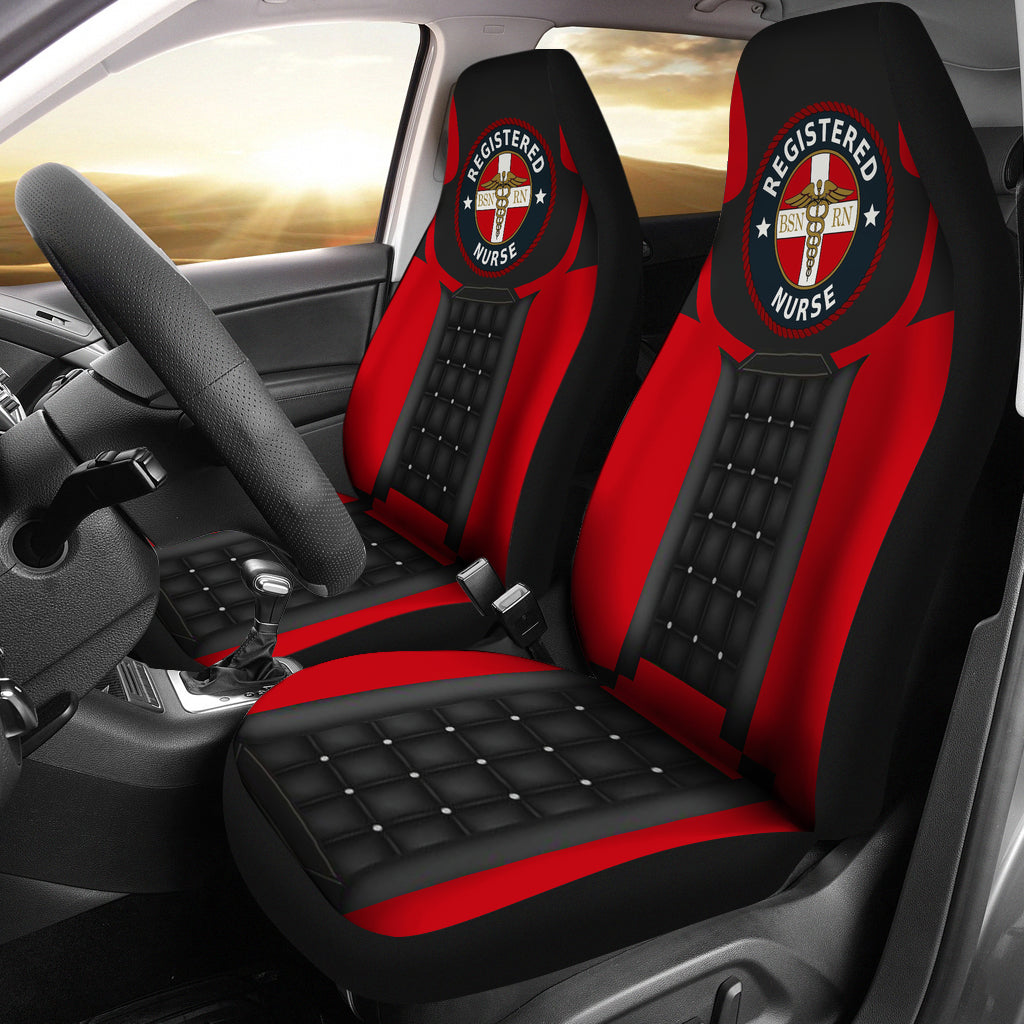 Premium Custom Car Seat Covers Decor Protector for US Nurses