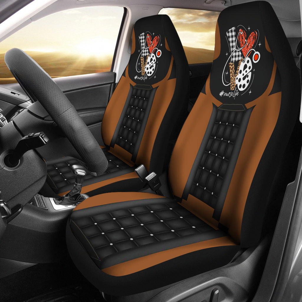 Premium Custom Car Seat Covers for US Nurses - Best Decor Protector