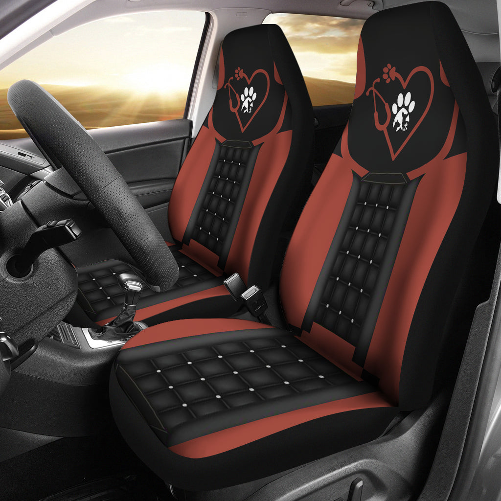 Premium Custom Car Seat Covers for US Nurses - Decor Protector