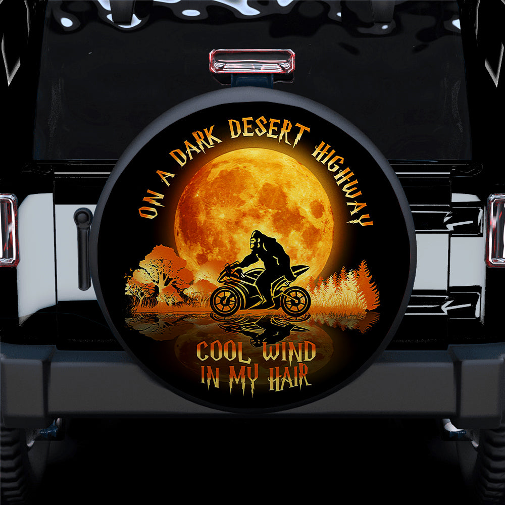 Bigfoot Sasquatch Spare Tire Covers for Jeep - Gift for Campers