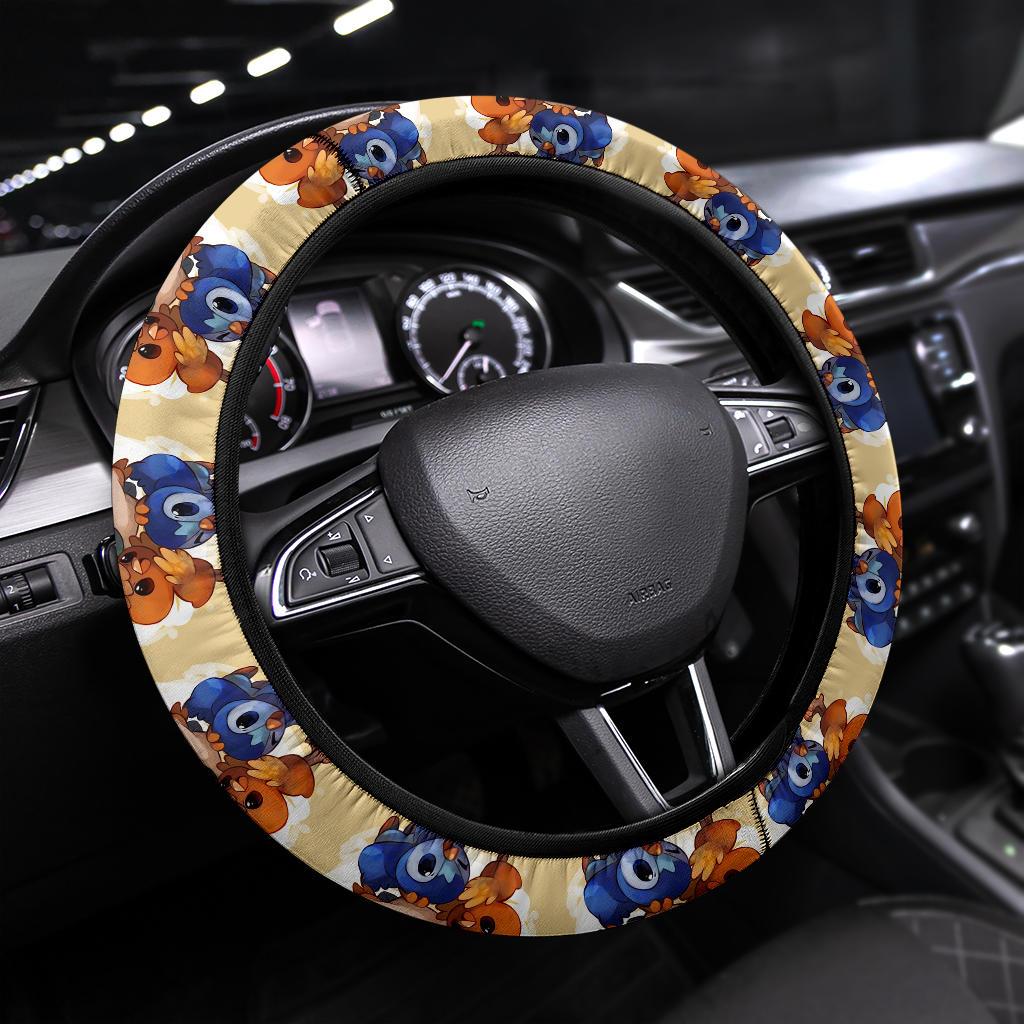 Bird Pokemon Steering Wheel Cover for Cars Bird Pokemon