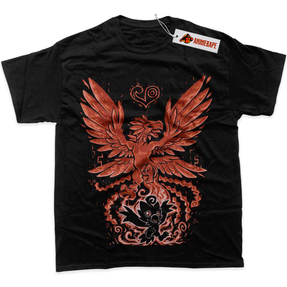 Biyomon Digimon Adventure Anime Graphic Tee Shirt Biyomon