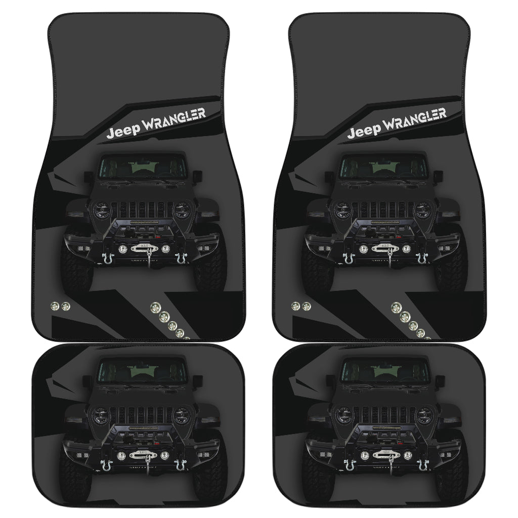 Black Floor Mats for Jeep - Durable Car Accessories