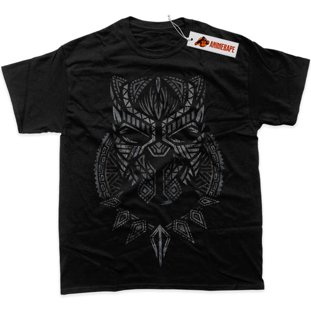 Black Panther Graphic T-Shirt, Marvel Comics Apparel for Fans