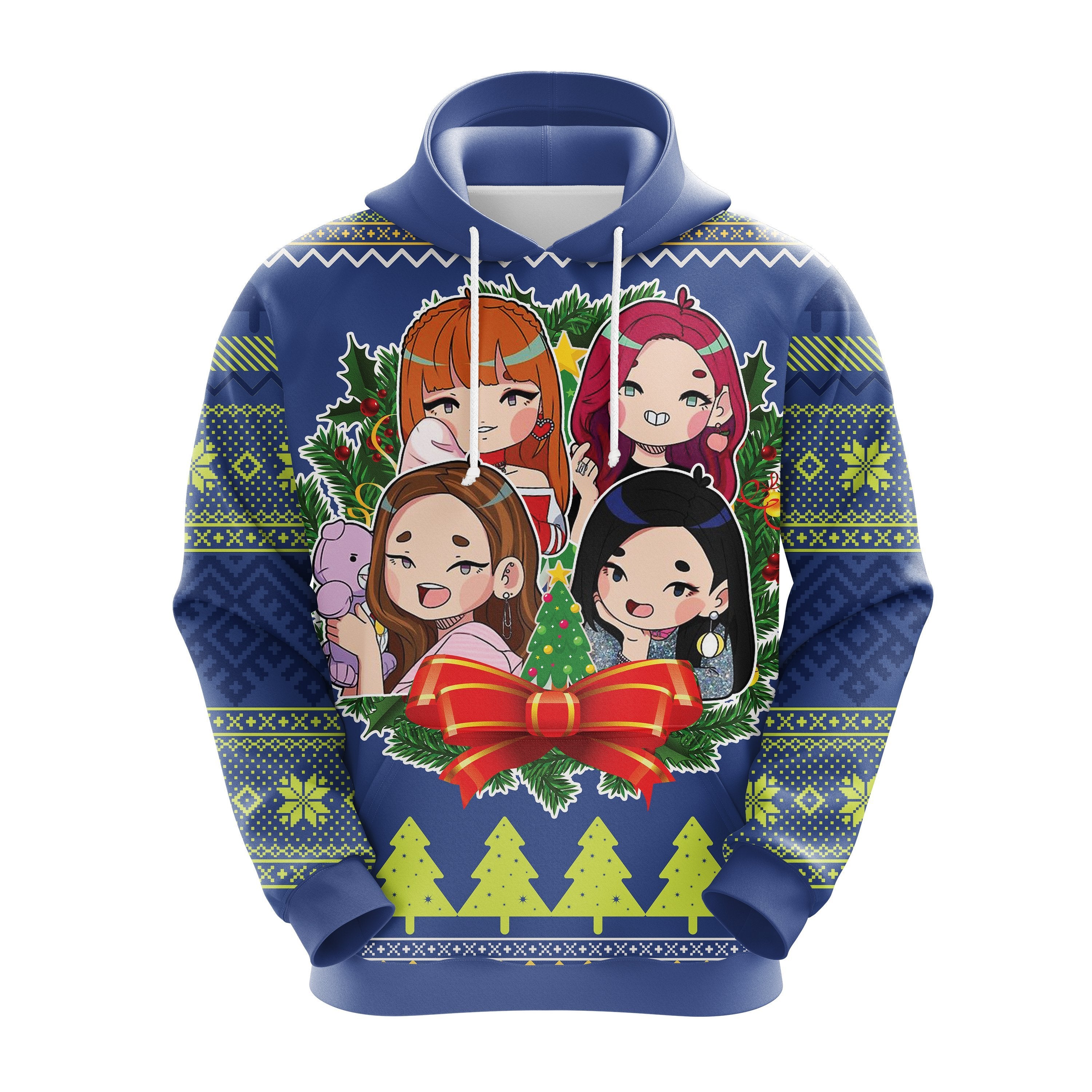 Blackpink Christmas Hoodie Cute Ugly Sweater Gifts for Thanksgiving