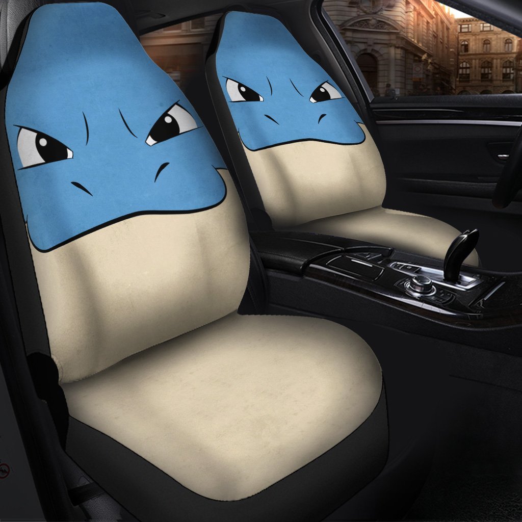Blastoise Custom Car Seat Covers - Pokemon Premium Decor Protector