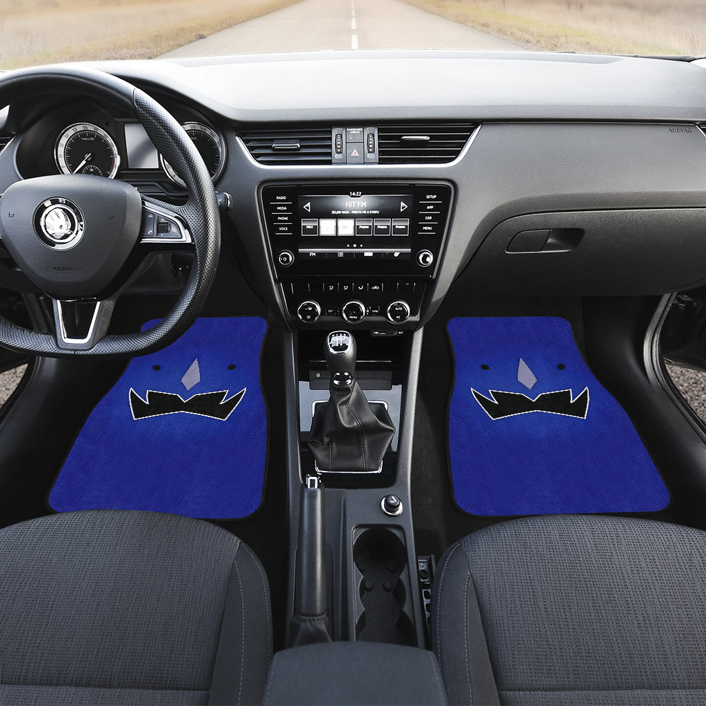 Blue Dino Thunder Power Rangers Car Accessories Floor Mats Set