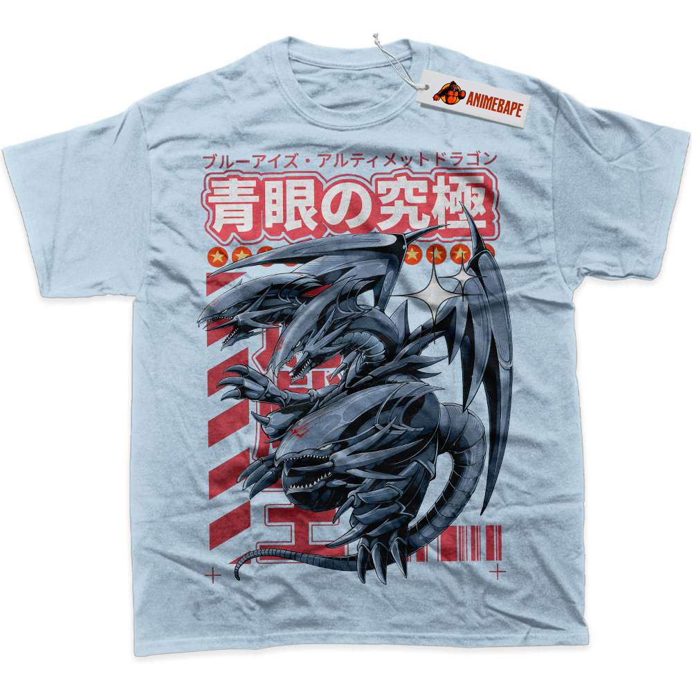 Blue Eyes Ultimate Dragon Yugioh Anime Graphic Tee Shirt