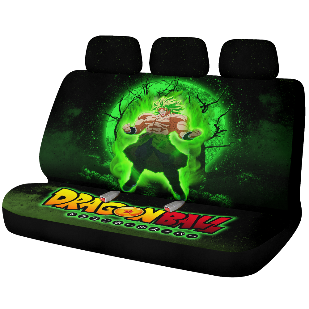 Broly Moonlight Galaxy Custom Car Seat Covers - Premium Back
