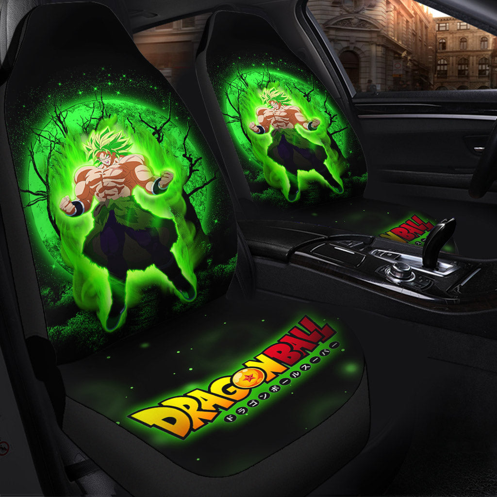 Moonlight Broly Premium Custom Car Seat Covers Protectors