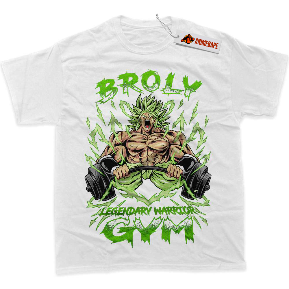 Dragon Ball Z Broly Graphic Tee, Anime Shirt, DBZ Shirt