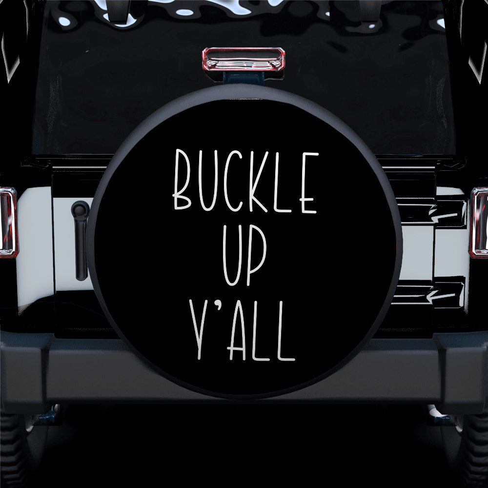 Jeep Spare Tire Covers for Campers - Buckle Up Y’all Gift