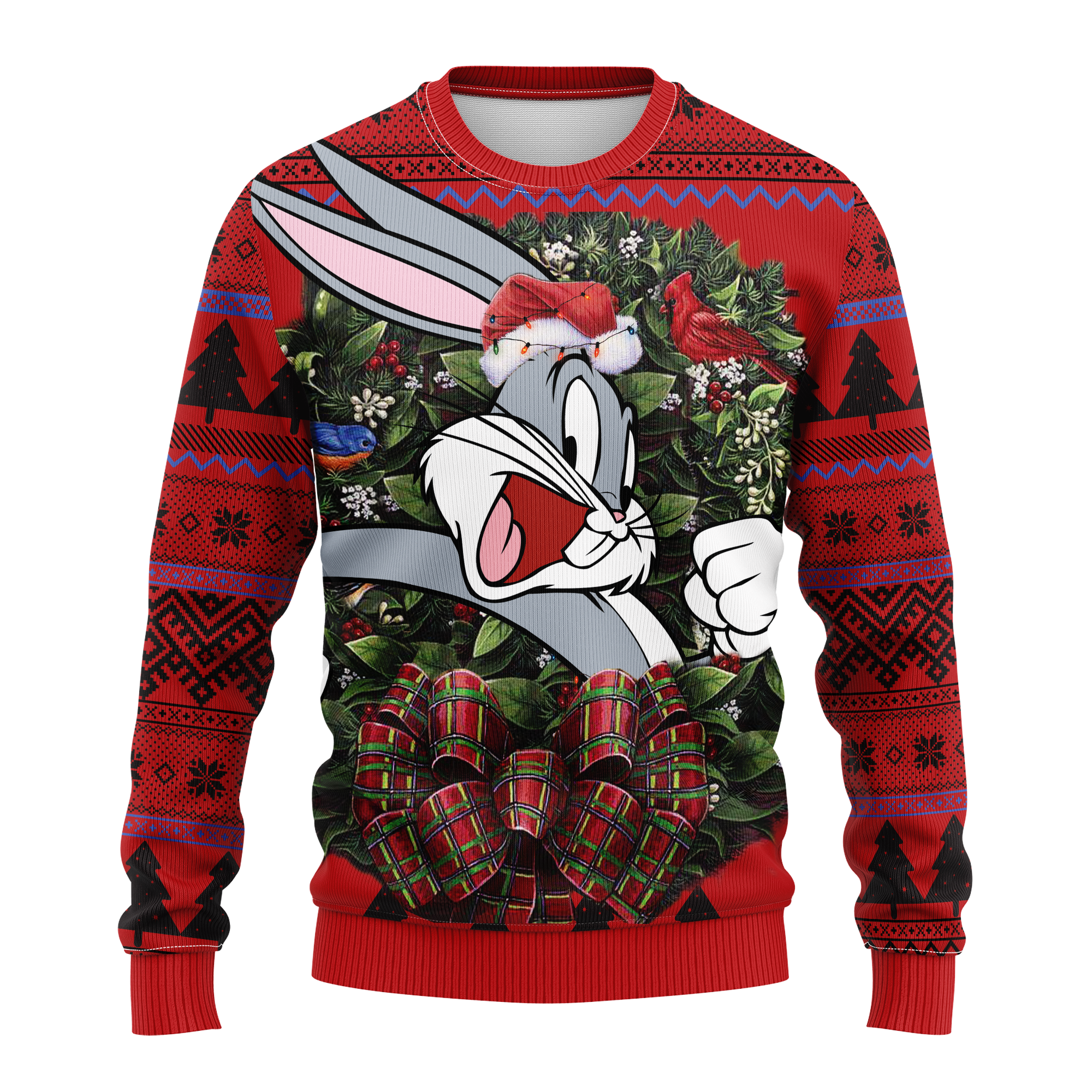 Bugs Bunny Daffy Duck Porky Pig Christmas Sweater Thanksgiving Gift