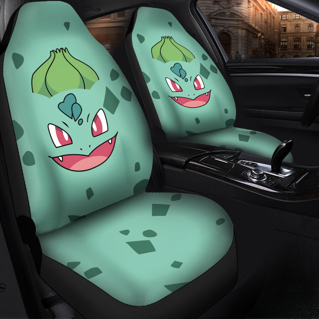 Custom Bulbasaur Pokemon Car Seat Covers Protectors 8146363744411