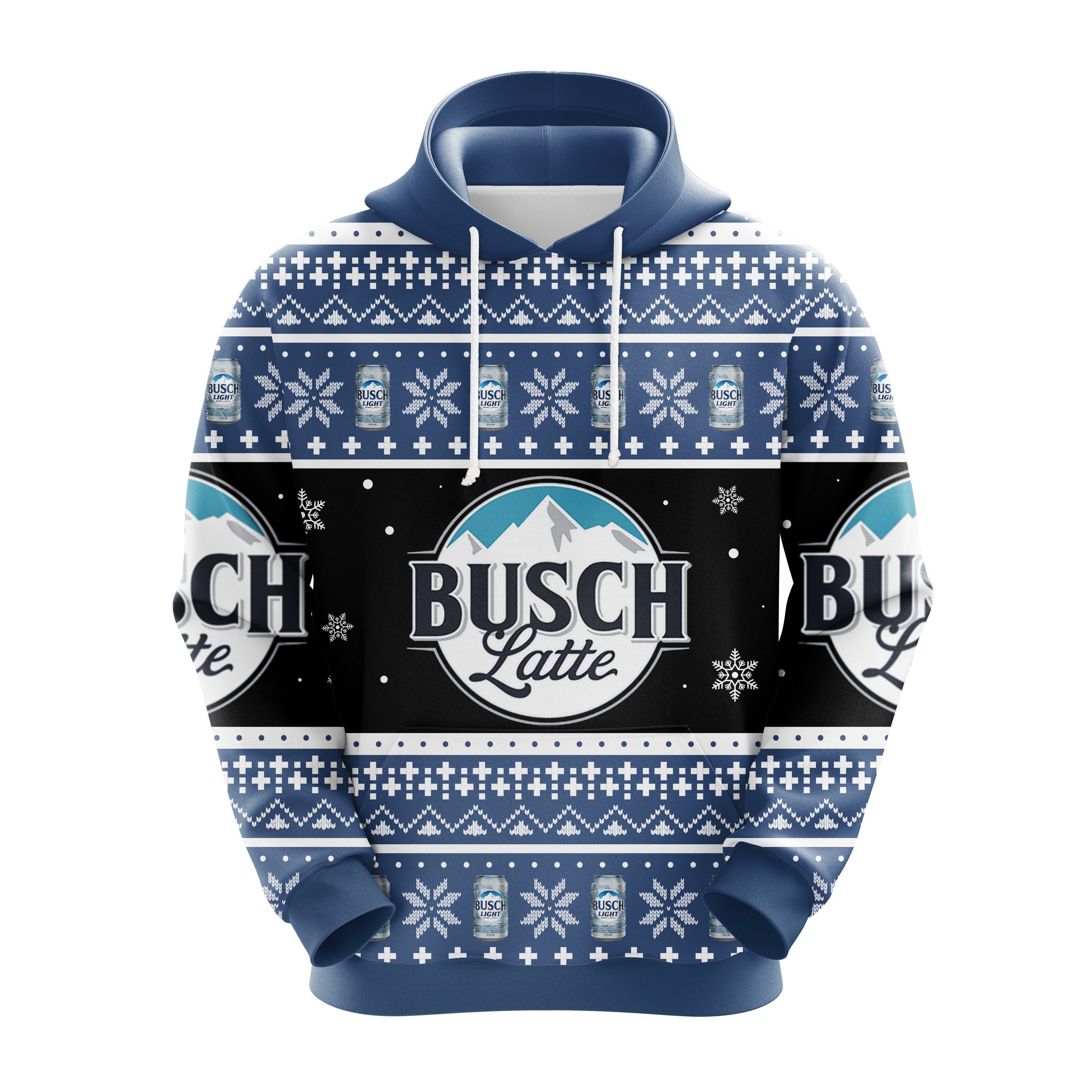 Busch Beer Christmas Hoodie Cute Noel Mc Ugly Gift for Thanksgiving