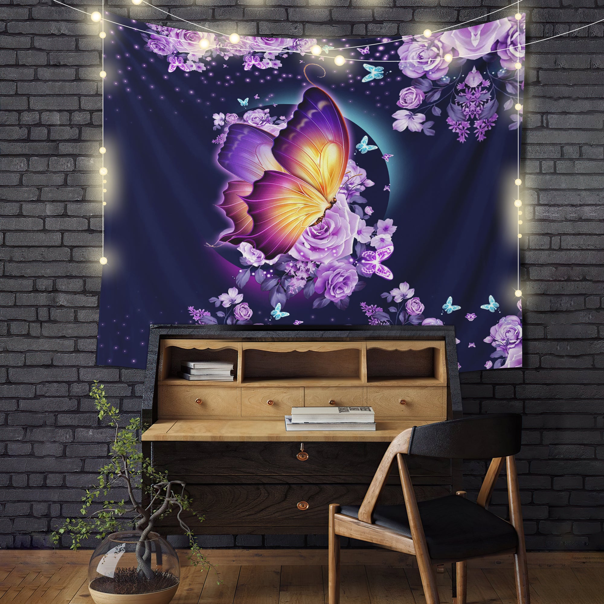 Butterfly Tapestry Wall Hanging Decor for Home 7307471585435