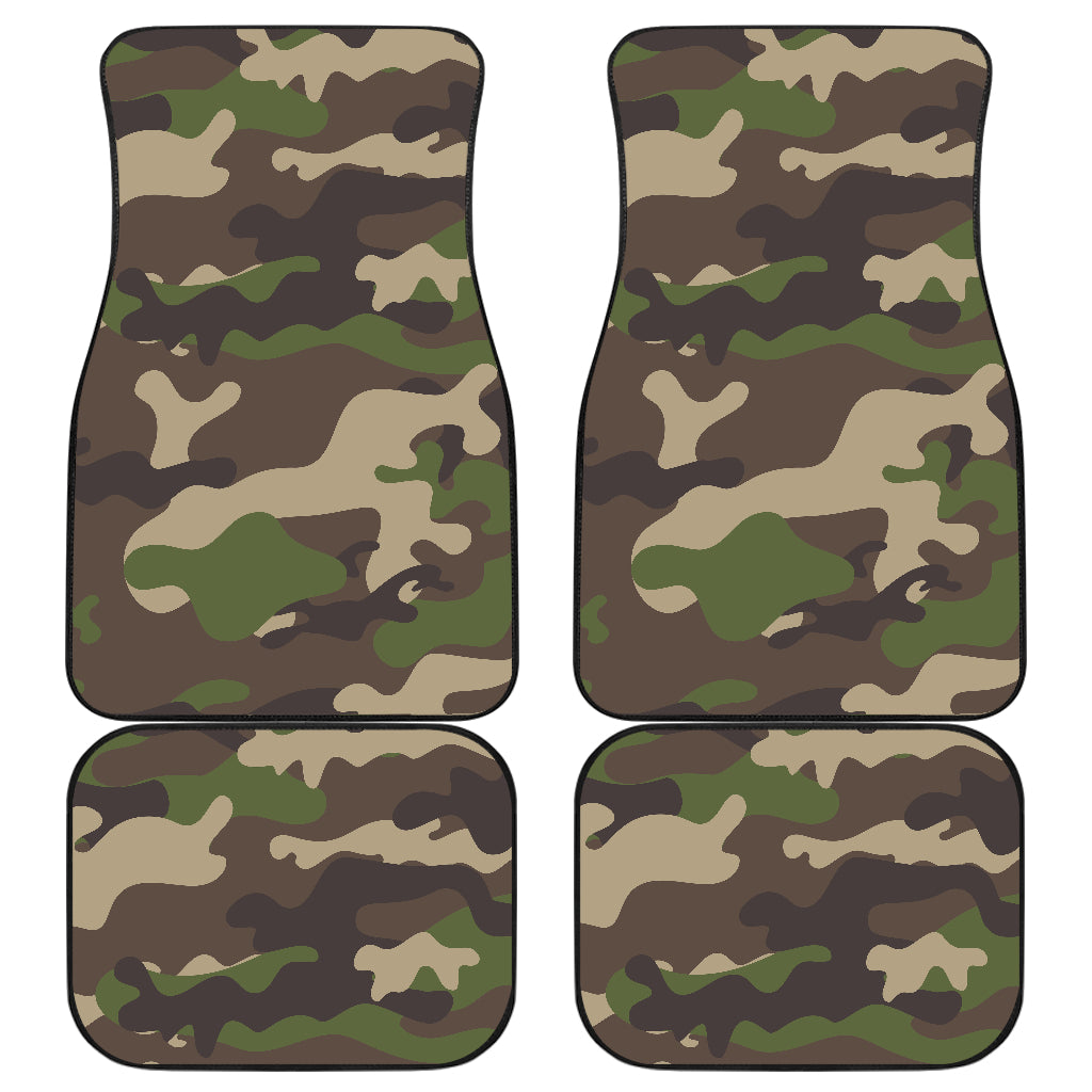 Bright Camo Car Floor Mats for Vehicle Interior Accessories