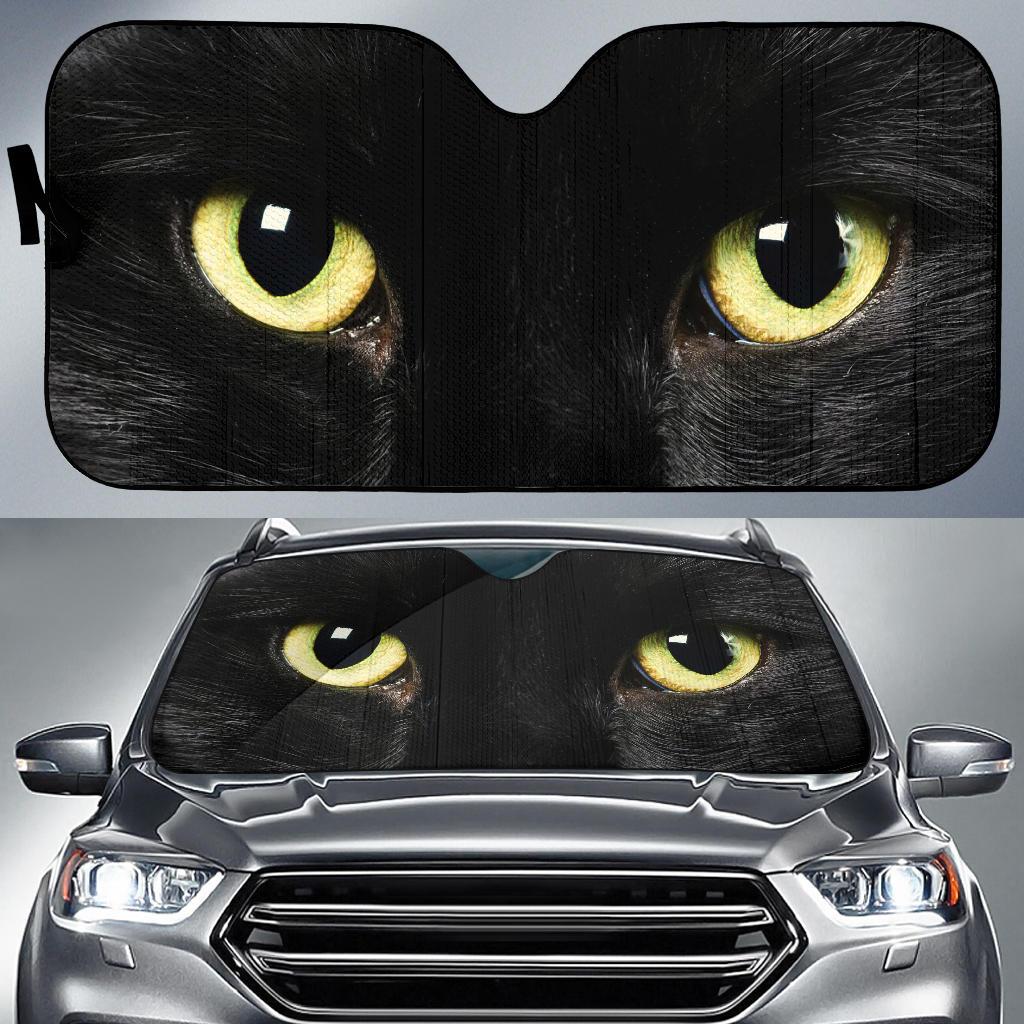 Cat Eye Sun Shades for Windshield Accessories - Unique Decor Gift
