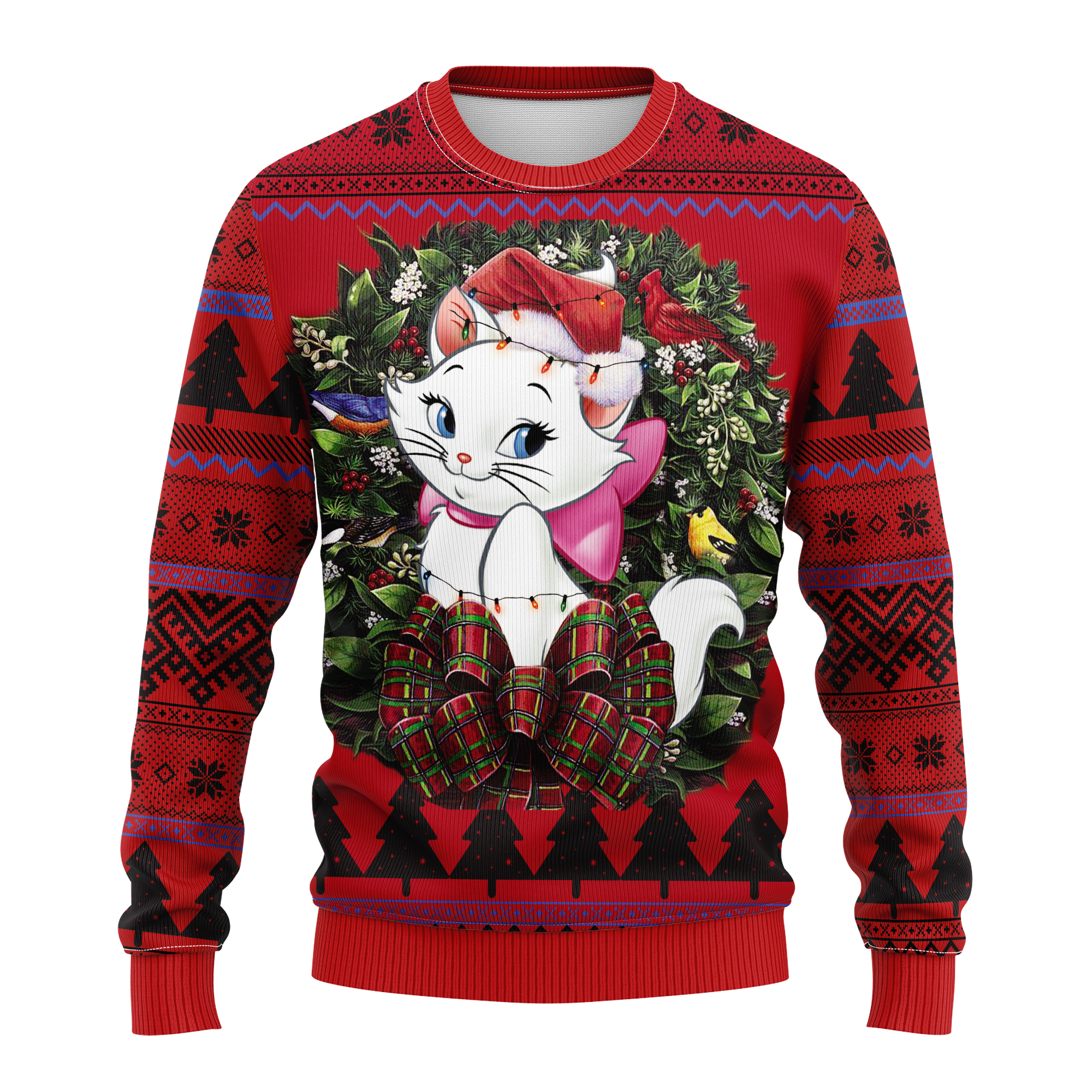 Funny Cats Noel Ugly Christmas Sweater for Thanksgiving Gift