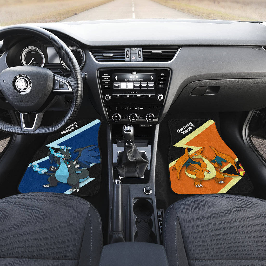 Charizard Pokemon Car Accessories - Floor Mats for Vehicles