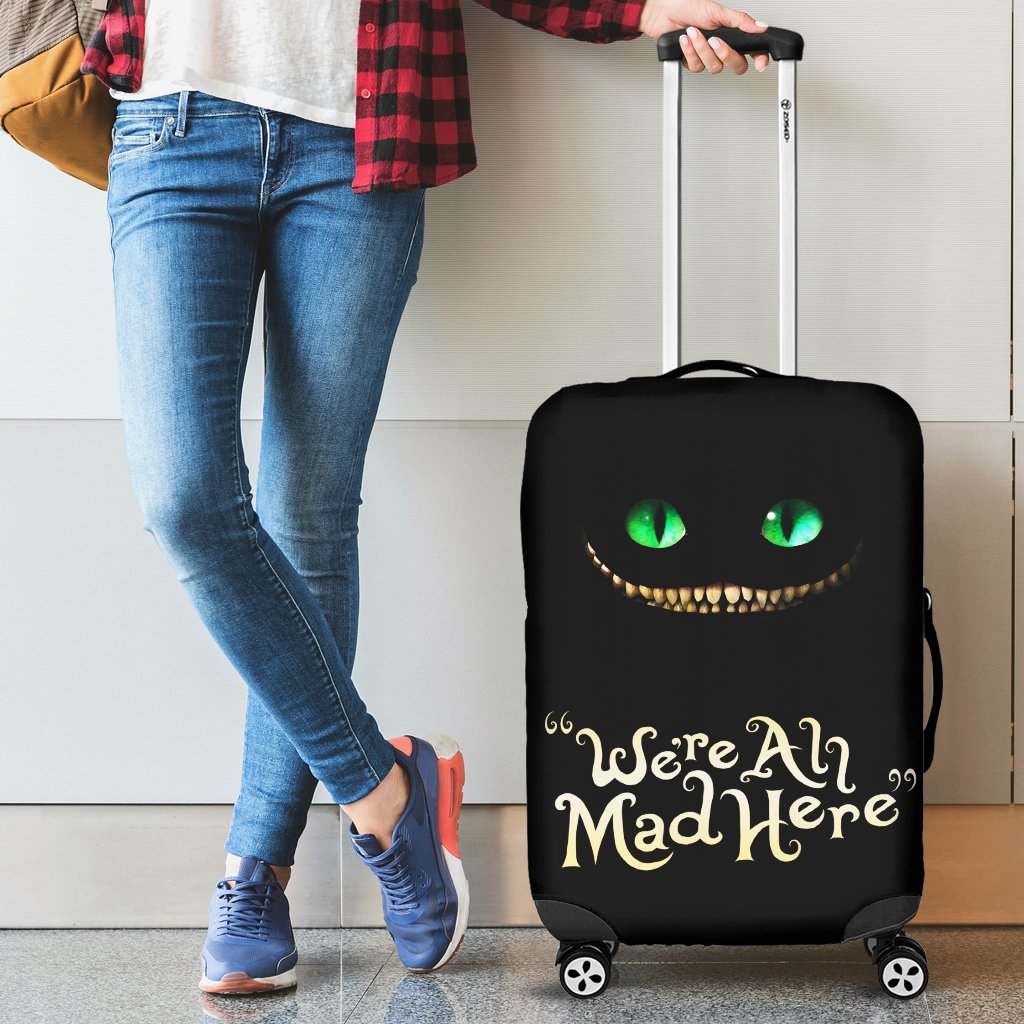 Cheshire Cat Alice In Wonderland Suitcase Protector Travel Luggage
