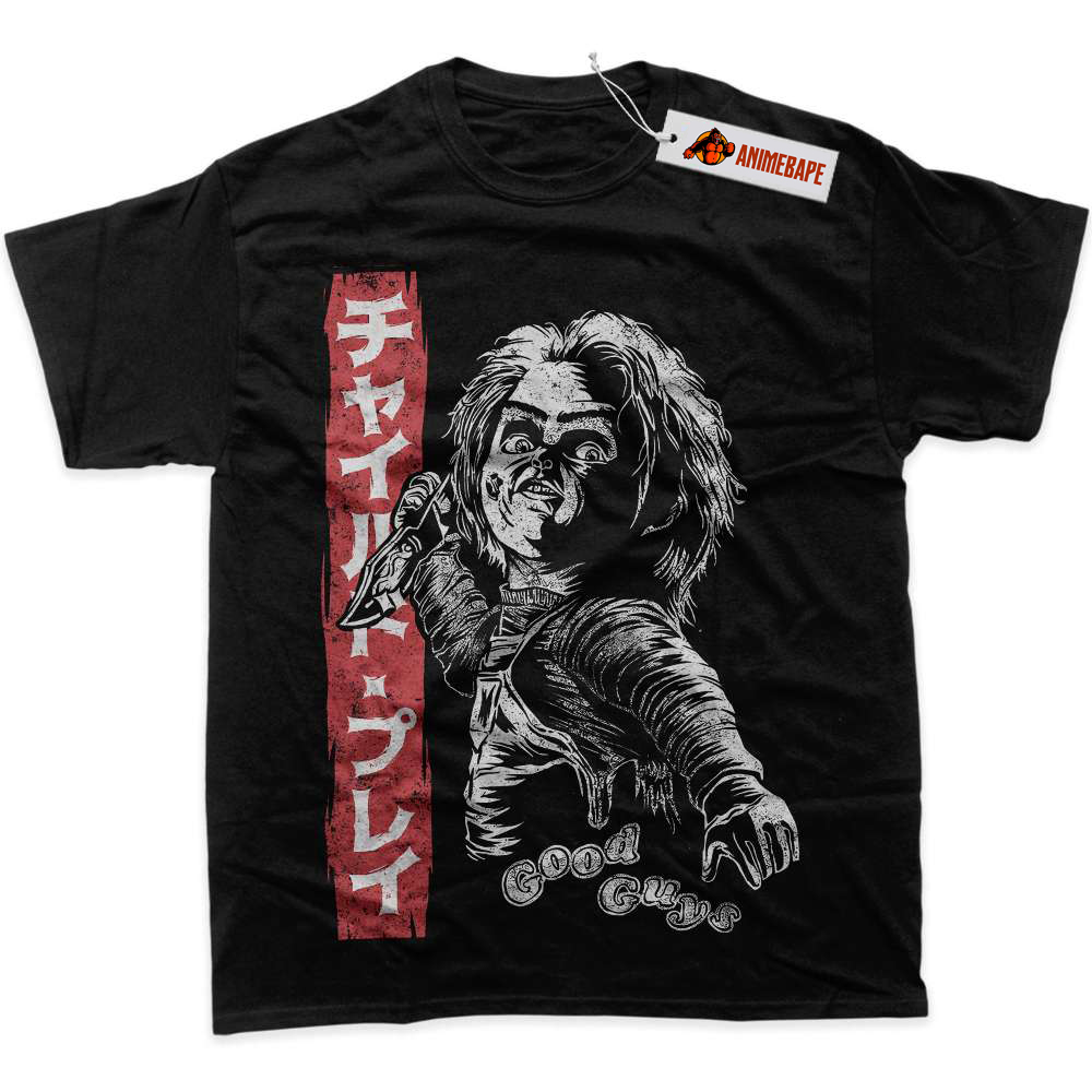 Chucky Shirt for Kids, Horror Halloween Graphic T-Shirt