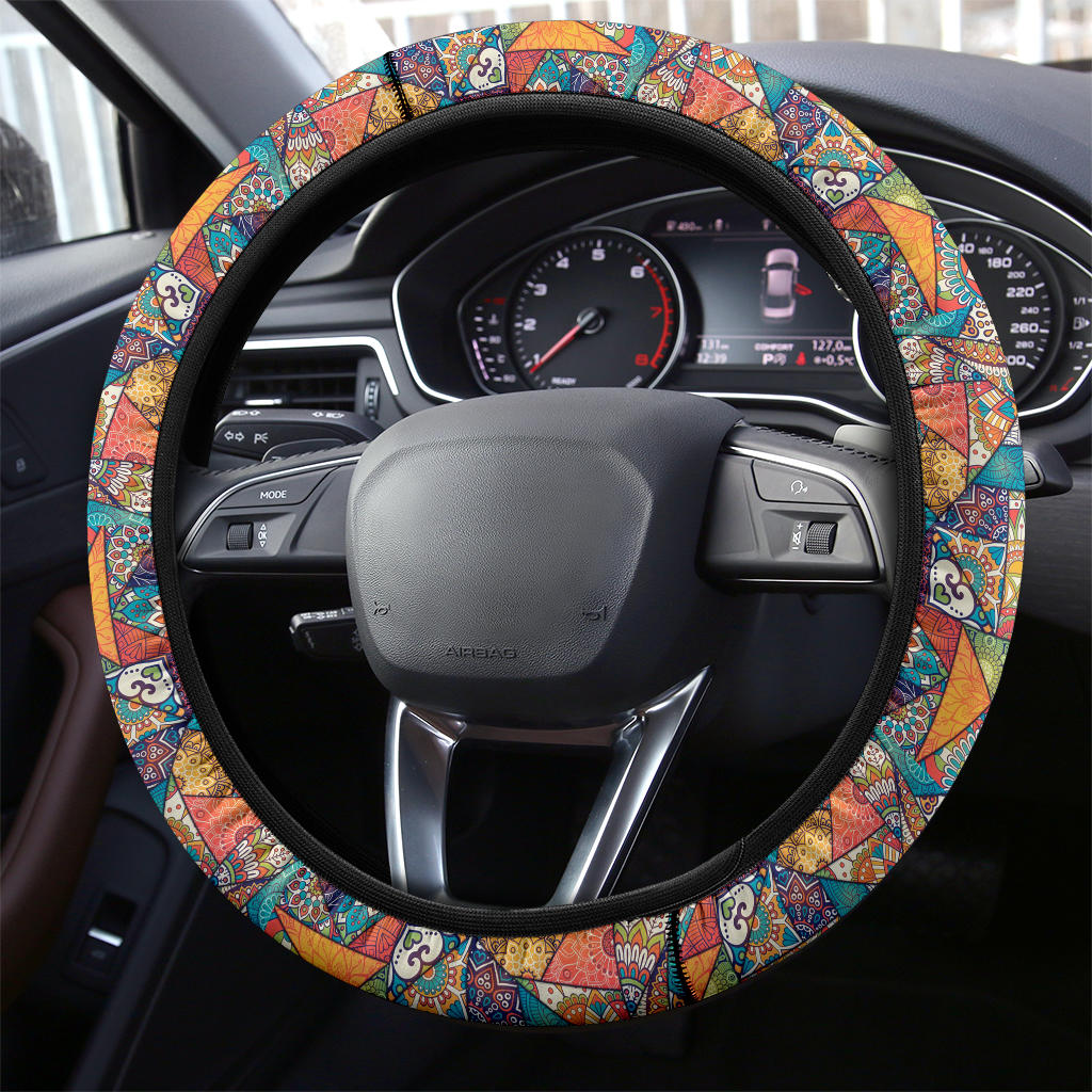 Colorful Premium Steering Wheel Cover for Fashionable Cars