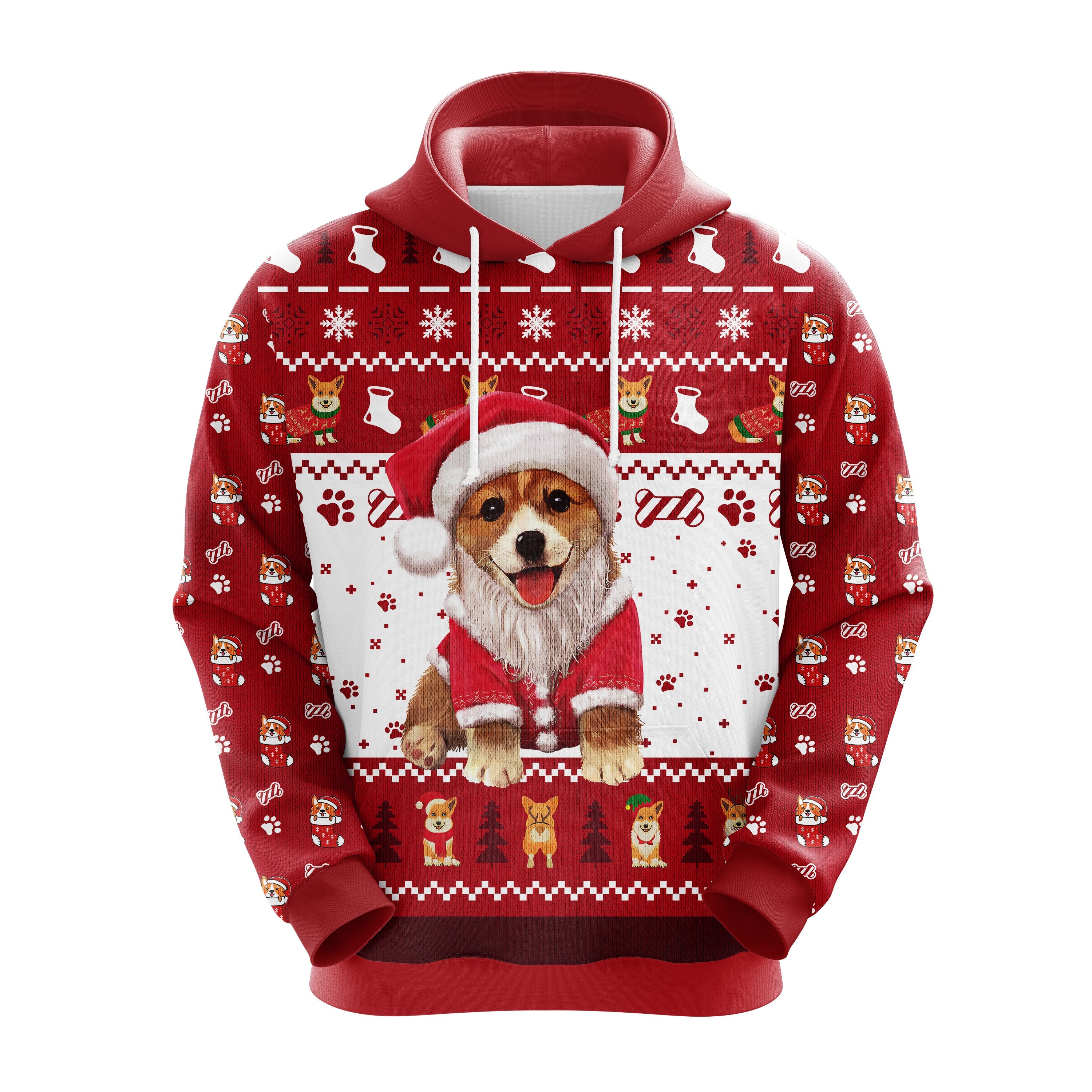 Cute Corgi Christmas Hoodie for Thanksgiving | Amazing Gift Idea