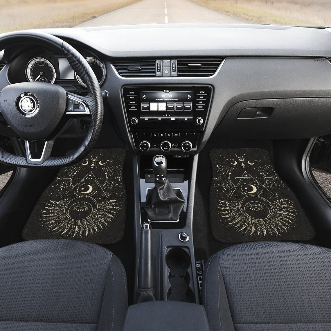 Cosmic All Seeing Eye Car Accessories - Floor Mats for Vehicles