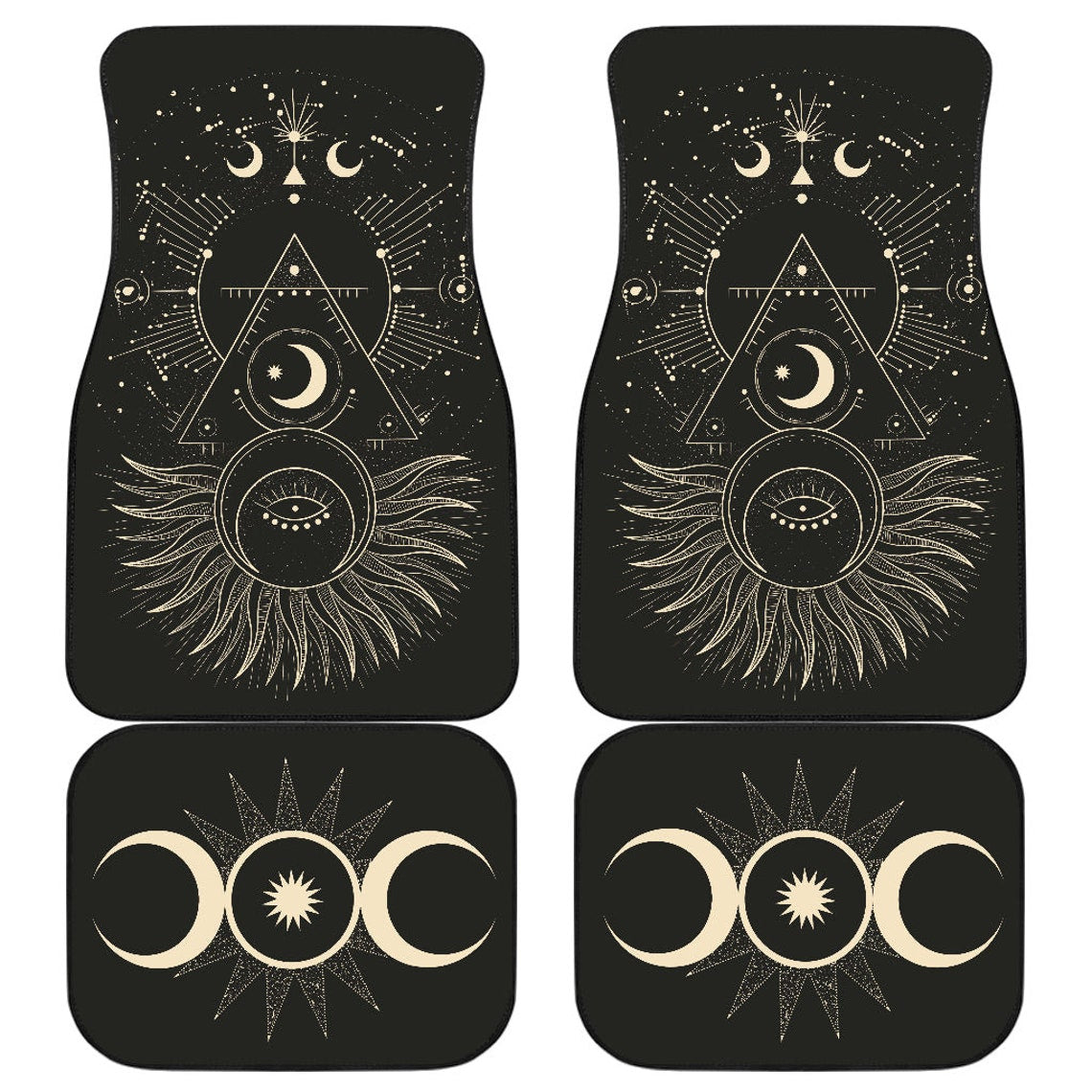 Cosmic All Seeing Eye Car Accessories - Floor Mats for Vehicles