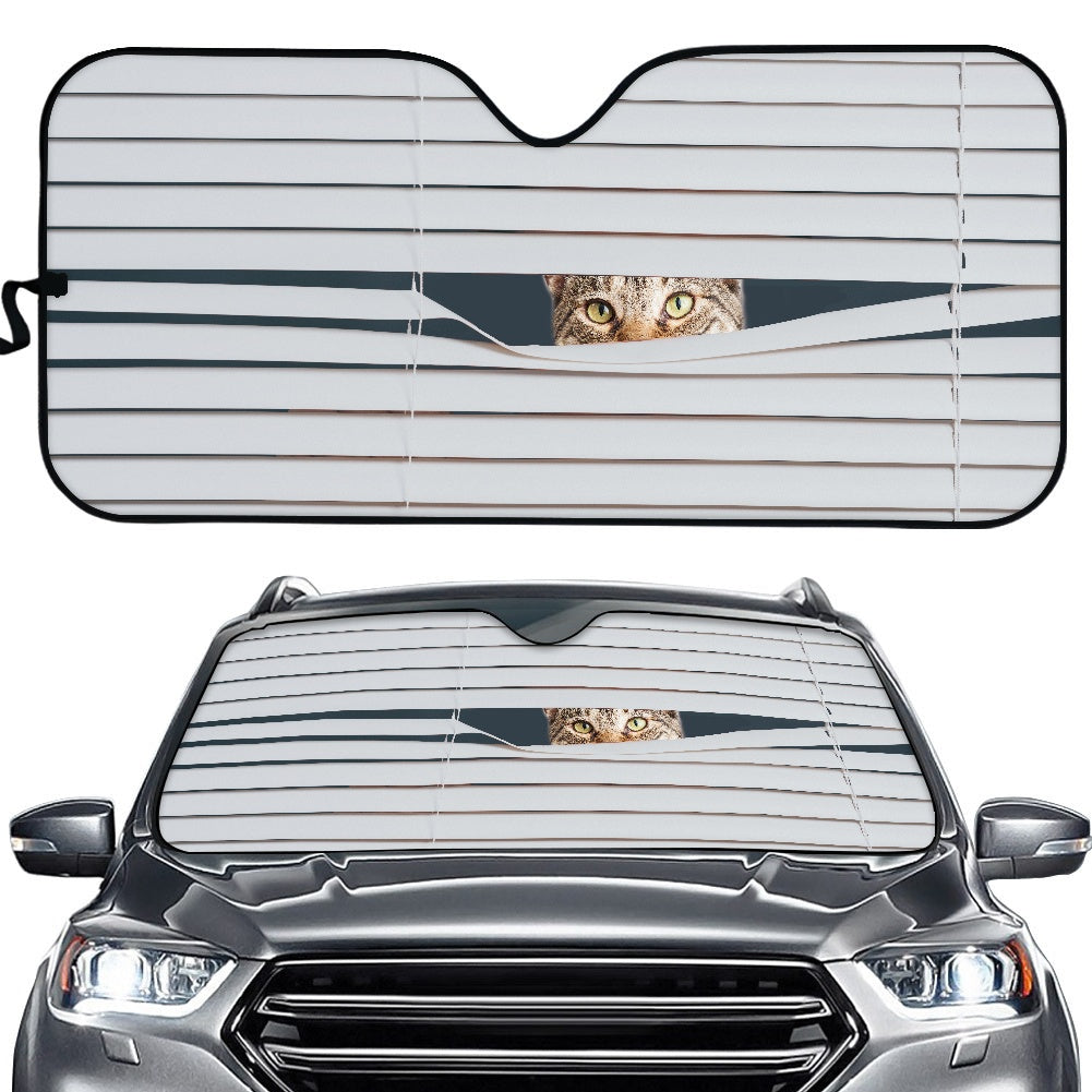 Custom Cat Design Auto Sunshades for Car Windows Custom