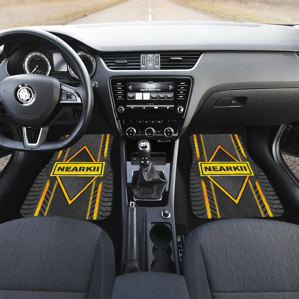 Personalized Custom Name Premium Front & Back Car Mats Set of 4