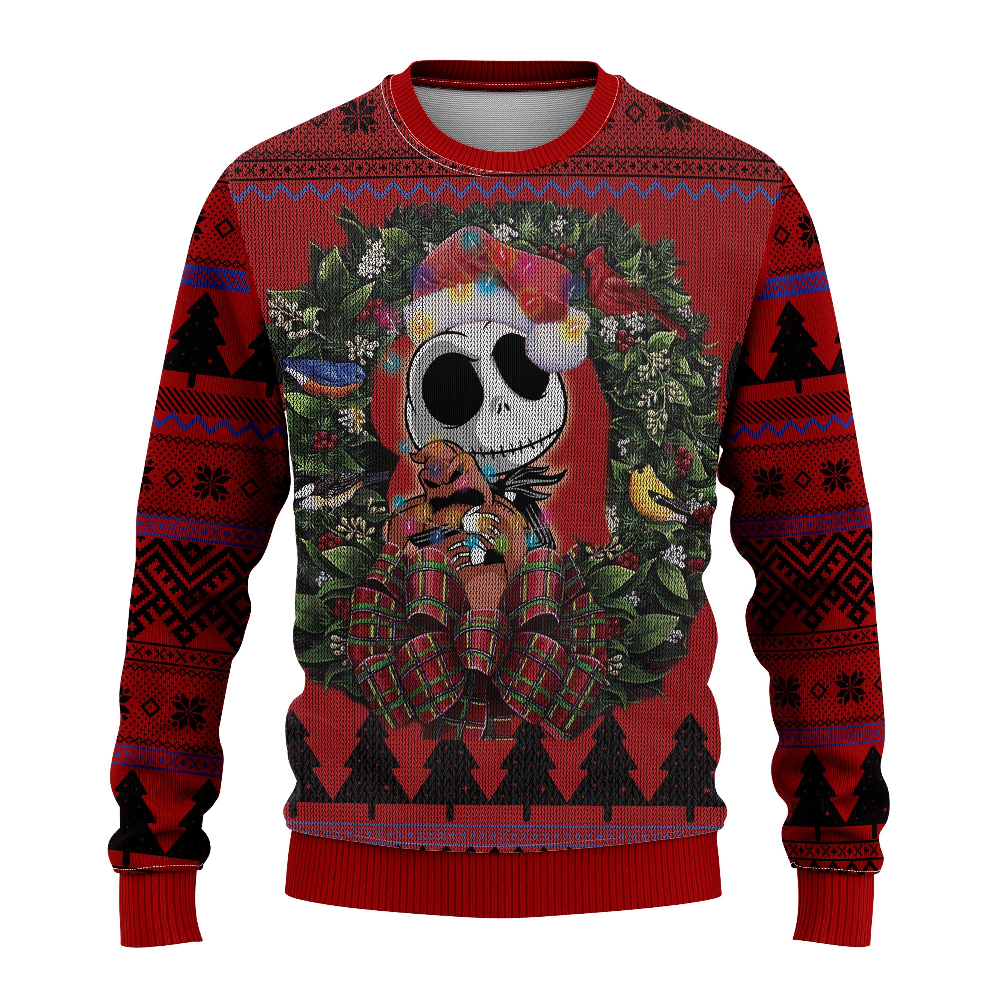 Cute Jack Nightmare Before Christmas Ugly Christmas Sweater Gift