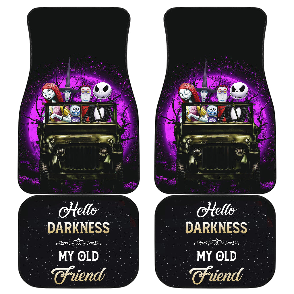 Halloween Nightmare Before Christmas Jeep Floor Mats Car Accessories