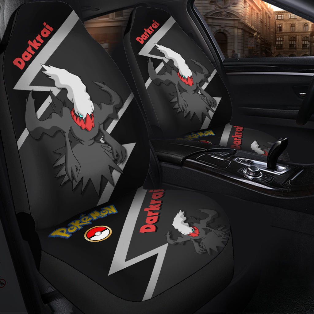 Darkrai Pokemon Custom Car Seat Covers Protectors Premium Decor
