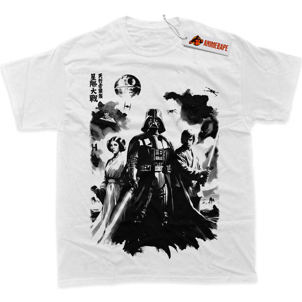 Star Wars Darth Vader Shirt, Mens Movie Graphic T-Shirt